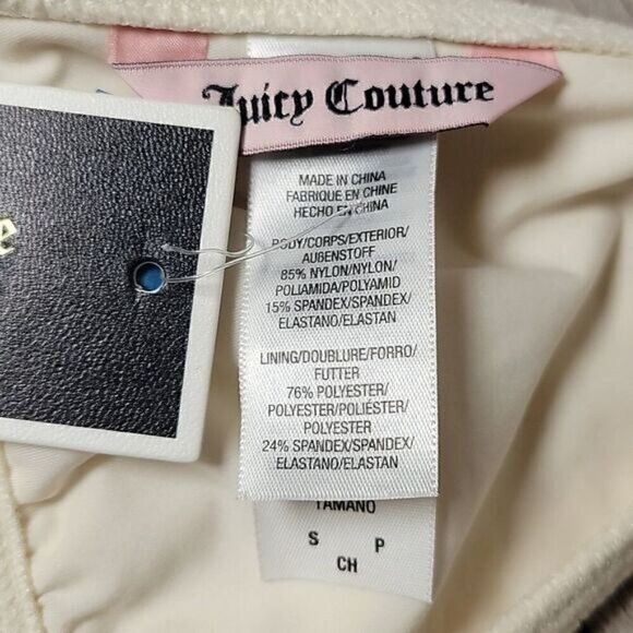 Juicy Couture Halter Bikini Top Sz S - Picture 4 of 9